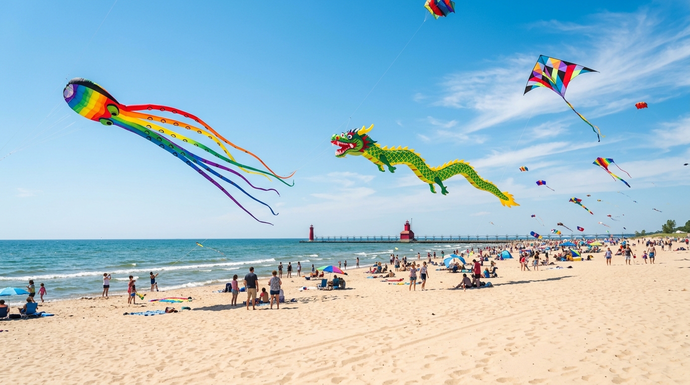 The Kite Festival at Grand Haven: Worth the 3-Hour Drive from Traverse City